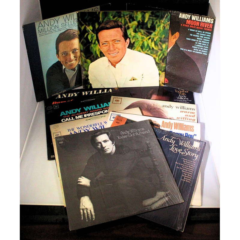 Lot of 11: Andy Williams Vinyls