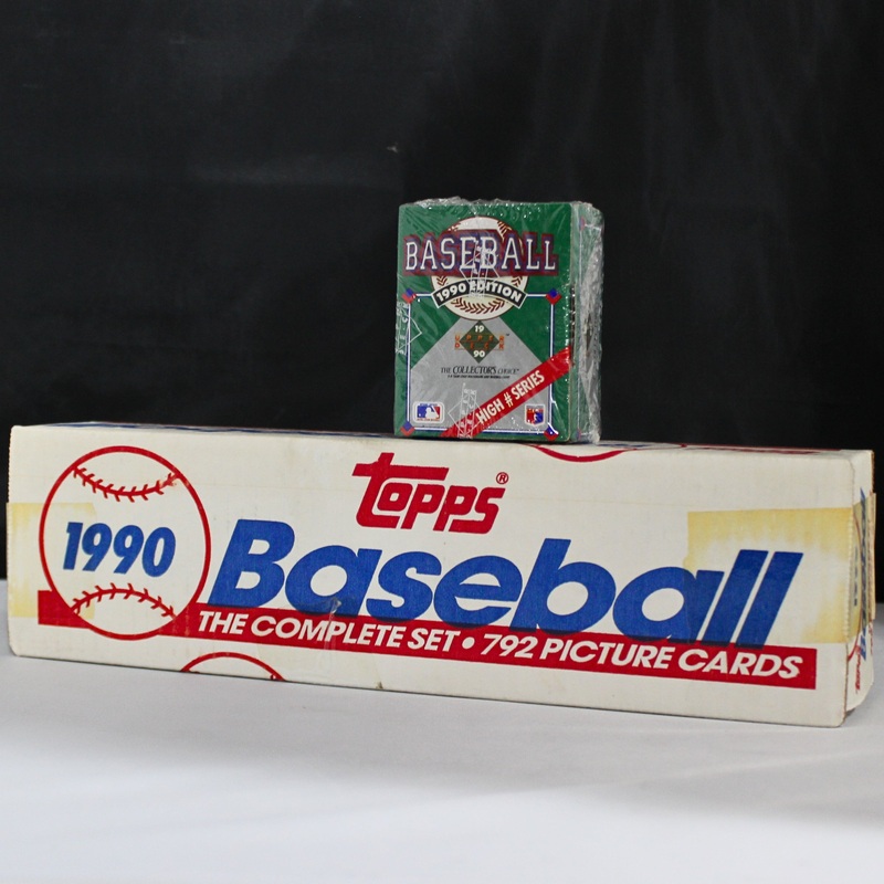 Lot of 2 1990 Baseball Card Sets | One set in Original Plastic