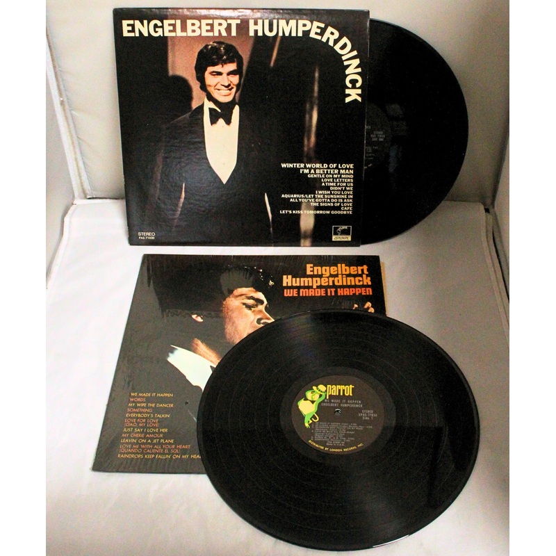 Lot of 2: Engelbert Humperdinck Vinyls | SIGNED