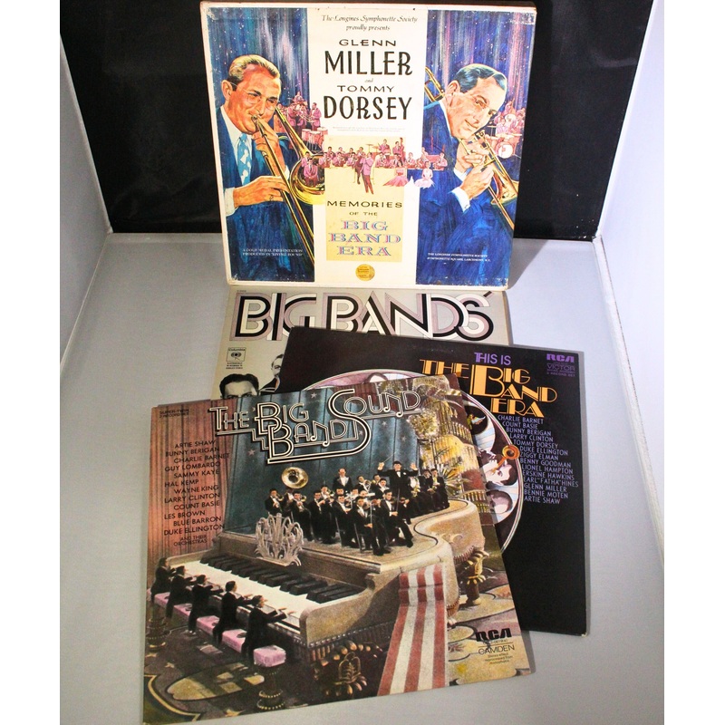 Lot of 4: Big Band Vinyls