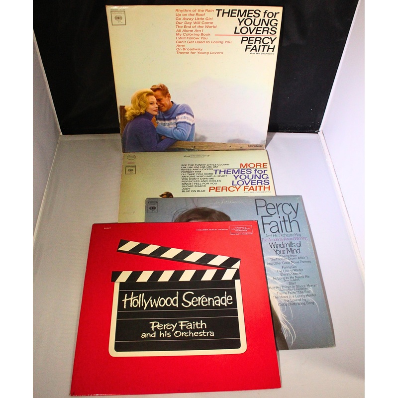 Lot of 4: Percy Faith Vinyls