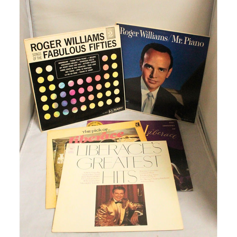 Lot of 5: Liberance and Roger Williams Vinyls