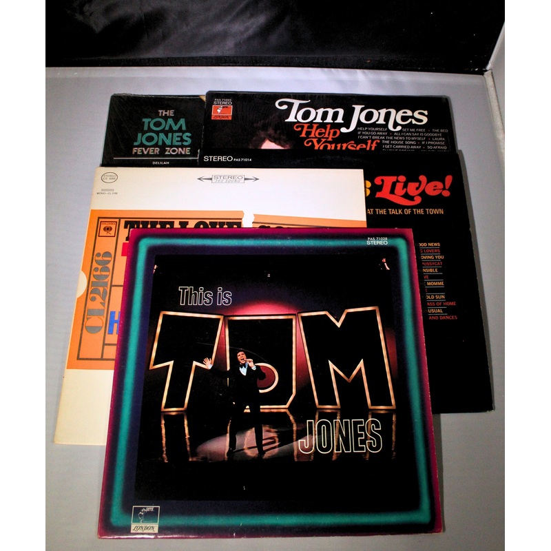 Lot of 5: Tom Jones Vinyls