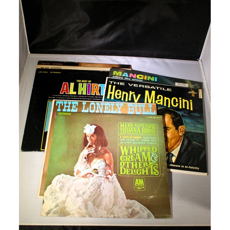 Lot of 7: Al Hirt, Herb Alpert's Tijuana Brass, Henry Mancini | Shelf wear