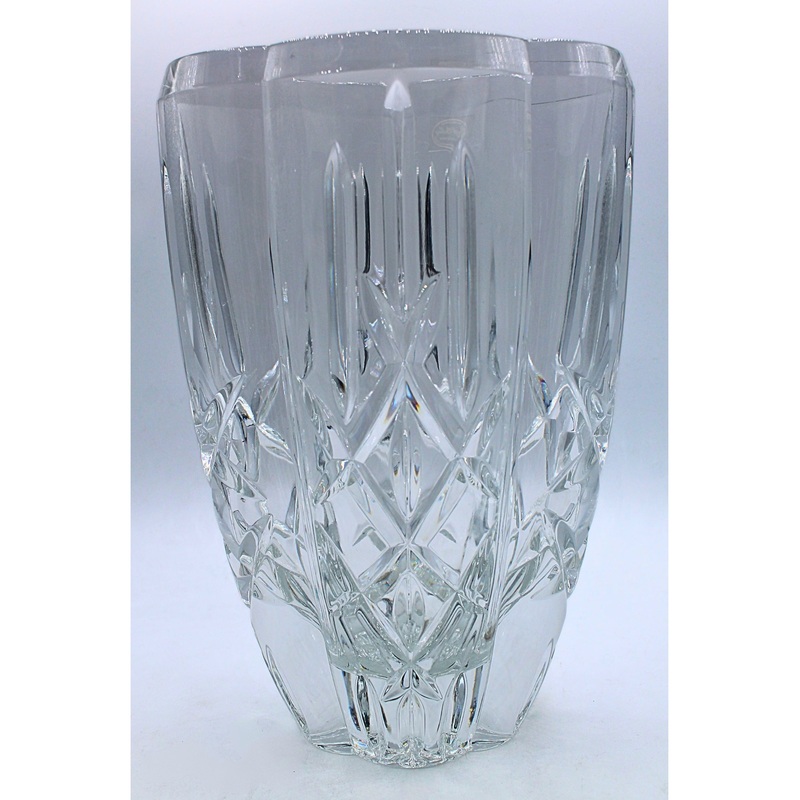 Royal Gallery Crystal Pillar Vase | Please Read