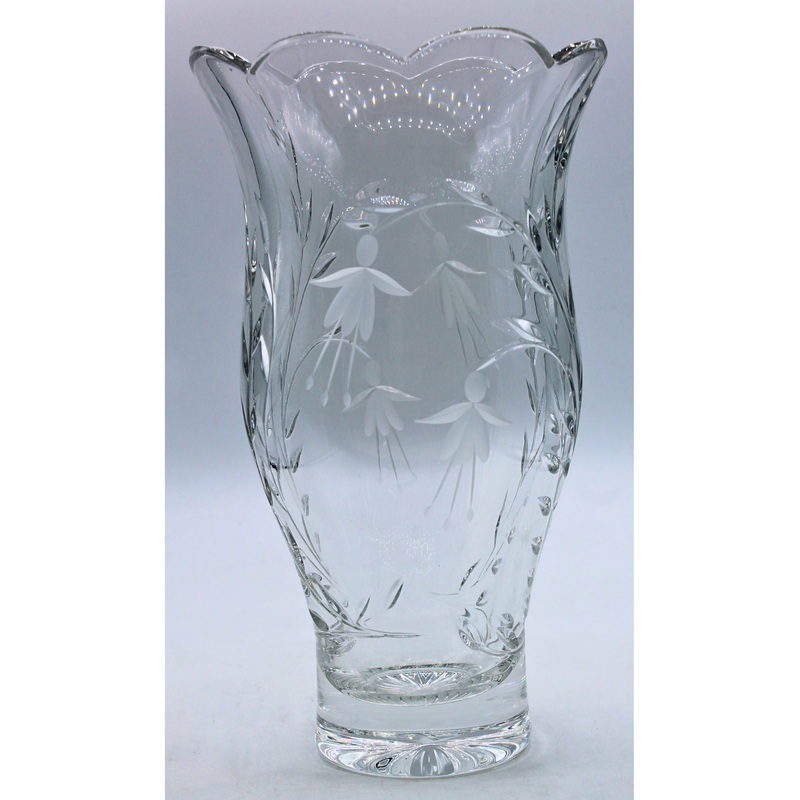 Stuart Crystal Cascade Flower Vase | Please Read