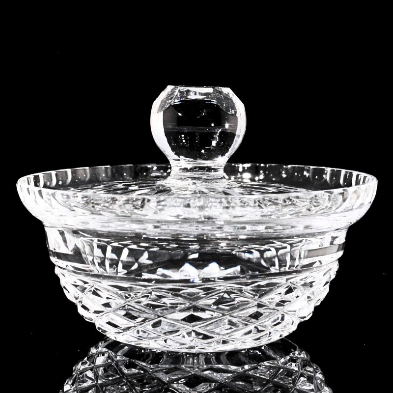 Waterford Crystal: Alana Cheese Dish with Lid, 4.75"