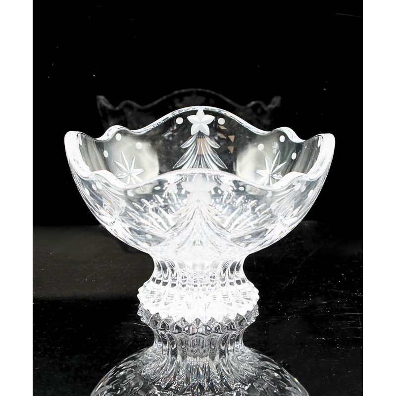 Waterford Crystal: Christmas Nights Footed Bowl, 6"