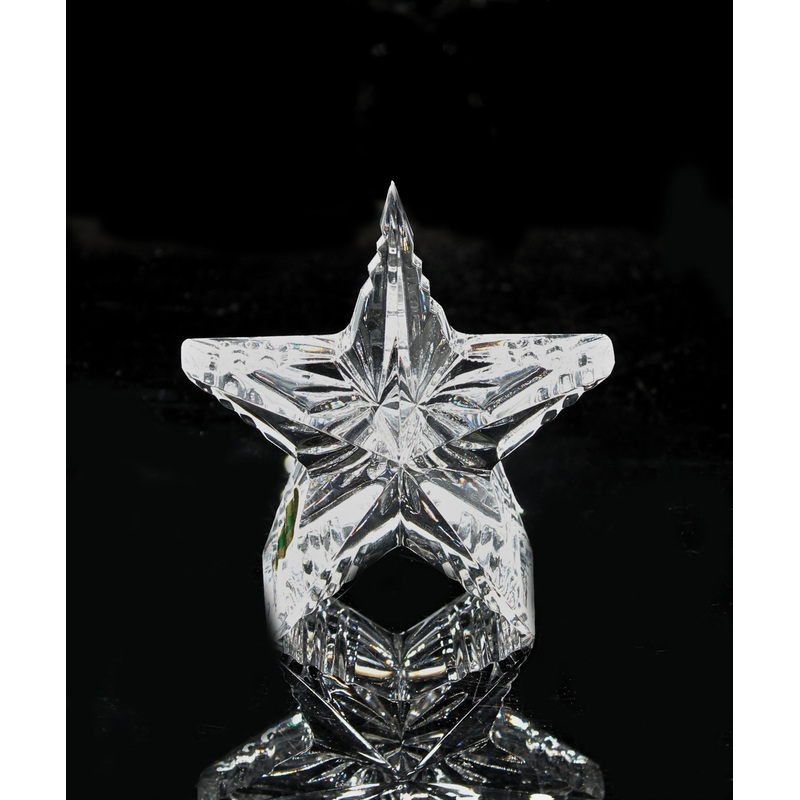 Waterford Crystal: Figurines Star Paperweight, 3"