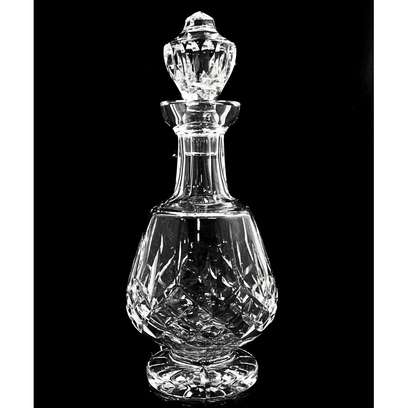Waterford Crystal: Lismore Brandy Decanter & Stopper, 12" | Footed