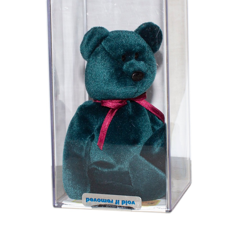 Authenticated Beanie Baby: New Face Teddy - Jade