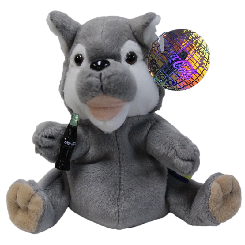 Coke Plush: Howls the Wolf - Romania