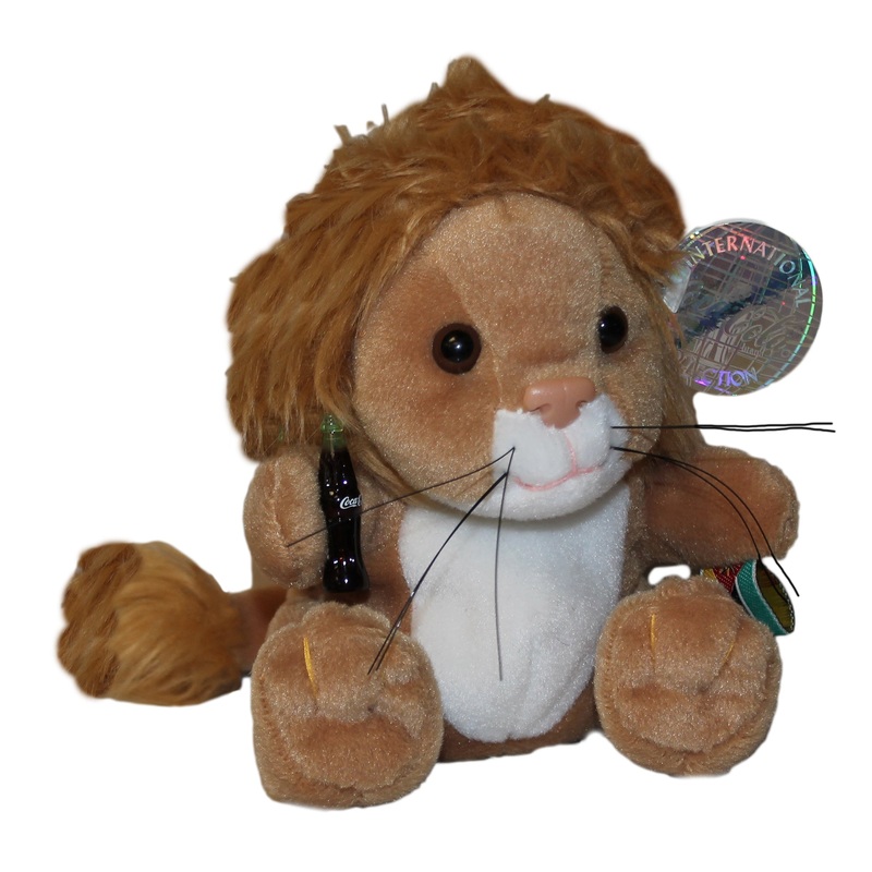 Coke Plush: Masa the Lion - Mozambique