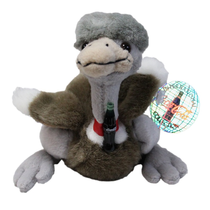 Coke Plush: Masha the Ostrich - South Africa