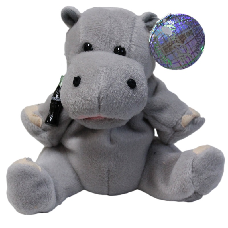 Coke Plush: Meeska the Hippo - Zambia
