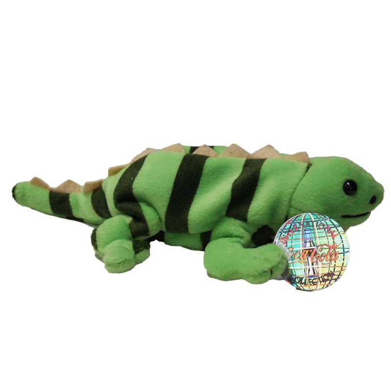 Coke Plush: Paco the Iguana - Mexico