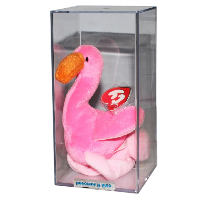 Authenticated Beanie Baby: 3rd Generation Pinky the Flamingo
