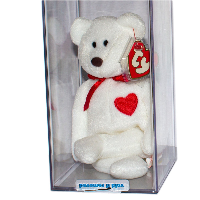 Authenticated Beanie Baby: 3rd Generation Valentino the Bear