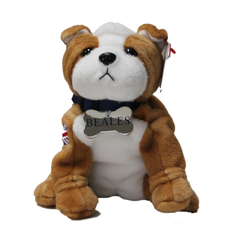 Ty Beanie Baby: Baby: Bonzer the Bulldog - Beales Exclusive