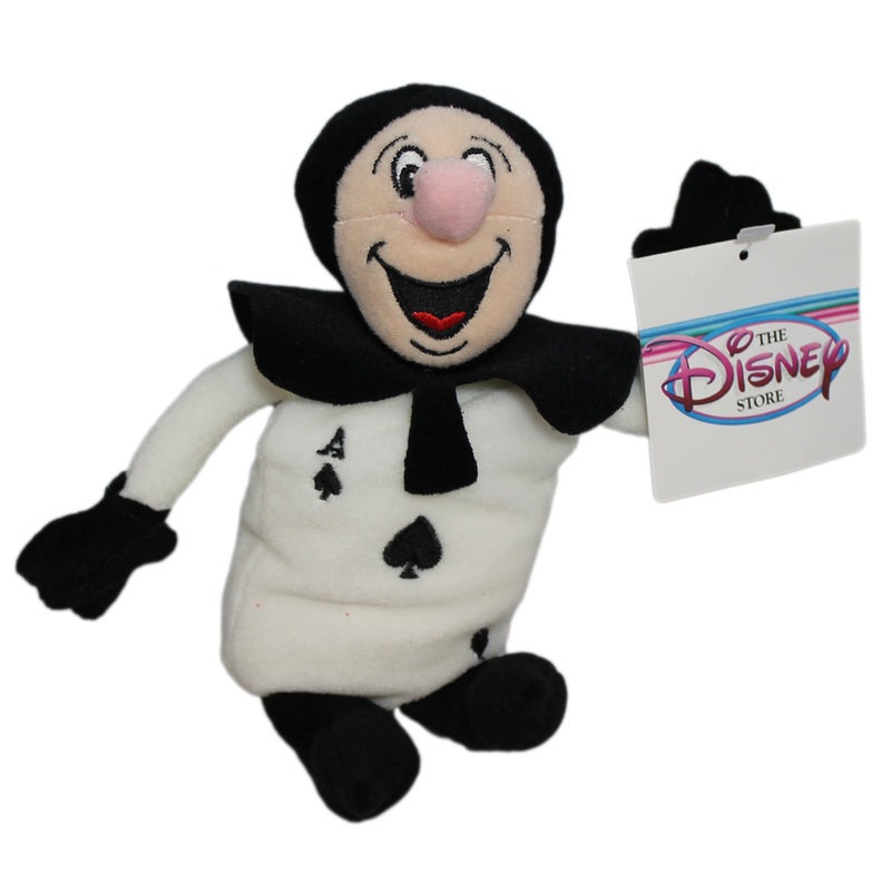 Disney Plush: Alice in Wonderland Black Card the Card