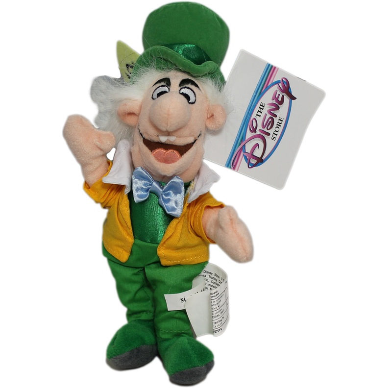 Disney Plush: Alice in Wonderland Mad Hatter