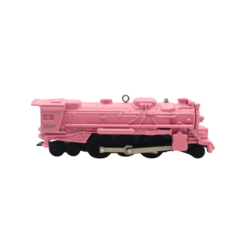 Hallmark Ornament: 2013 2037 Steam Locomotive | Pink | QXE3745