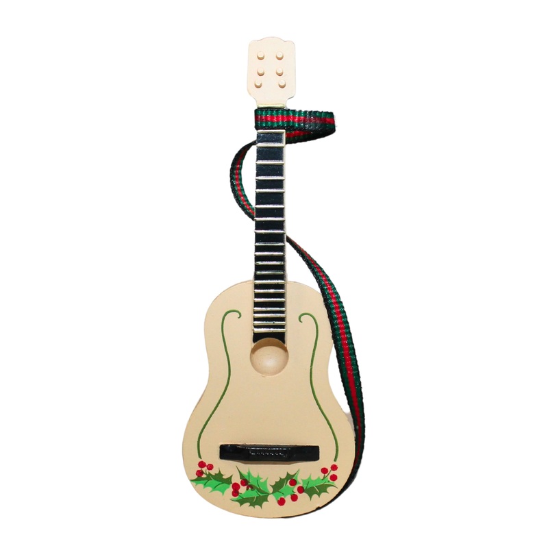 Hallmark Ornament: 1986 Christmas Guitar | QX5126