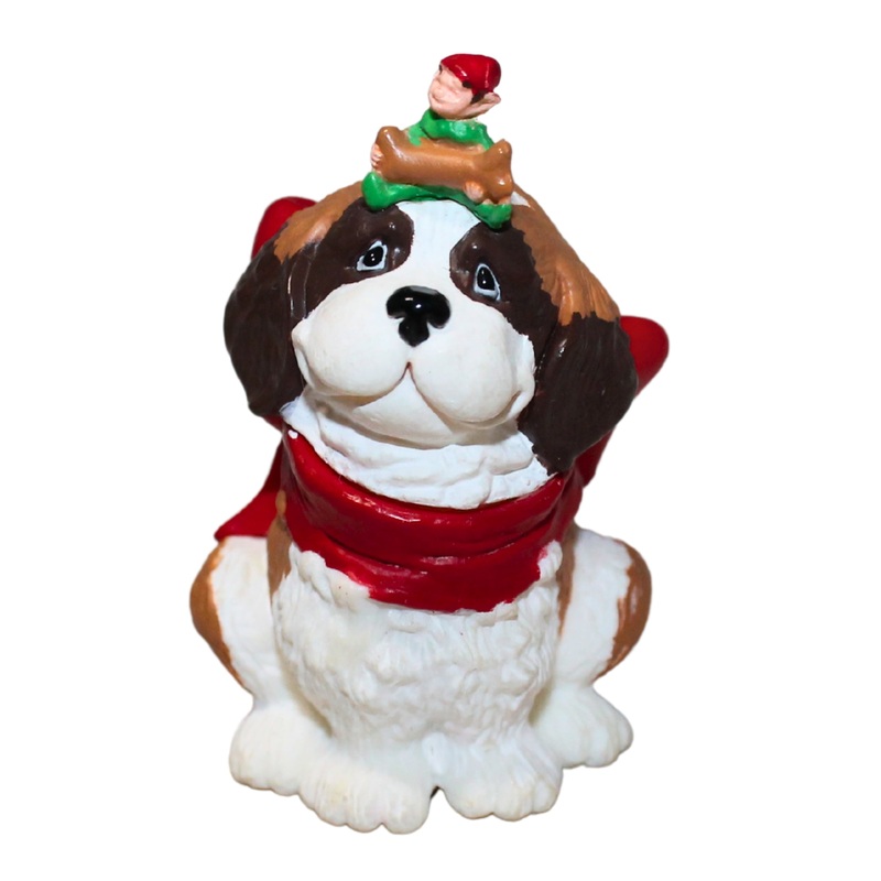 Hallmark Ornament: 1986 Puppy's Best Friend  | QX4203