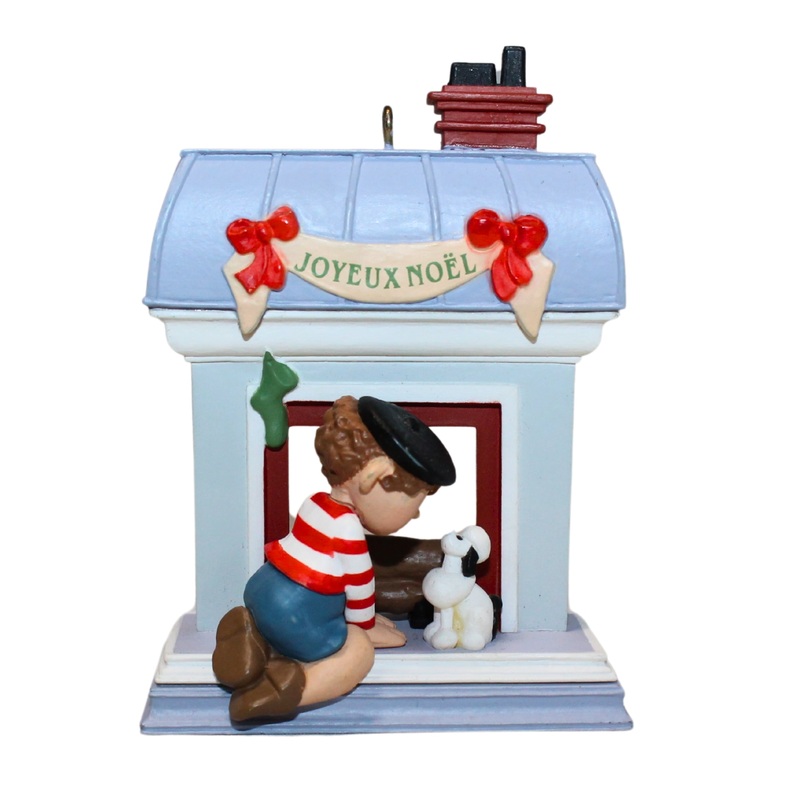 Hallmark Ornament: 1988 Windows of the World - French  | QX4021