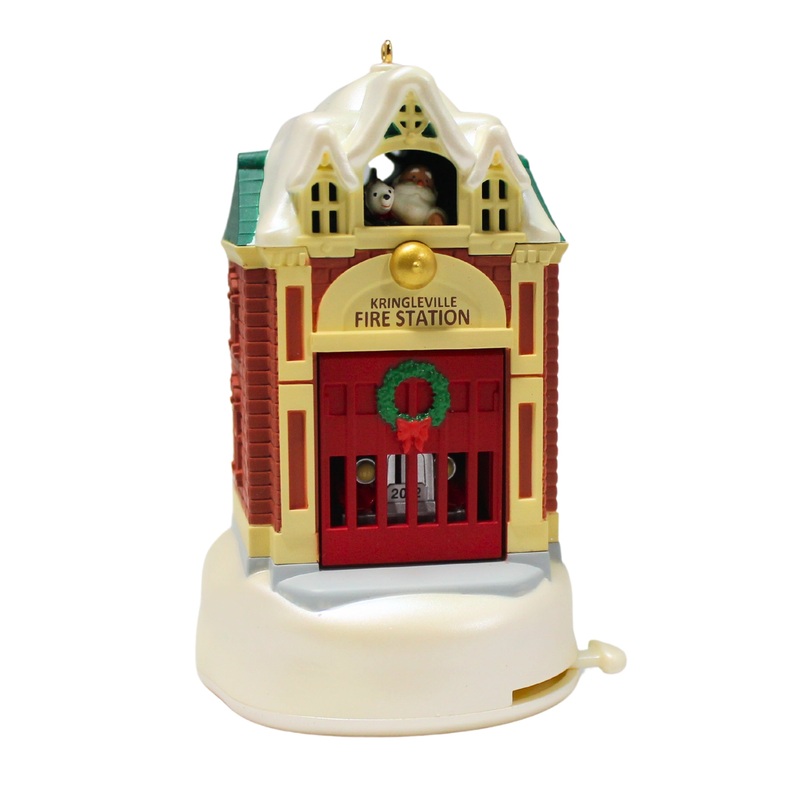Hallmark Ornament: 2012 Kringleville Fire Station | QX8161