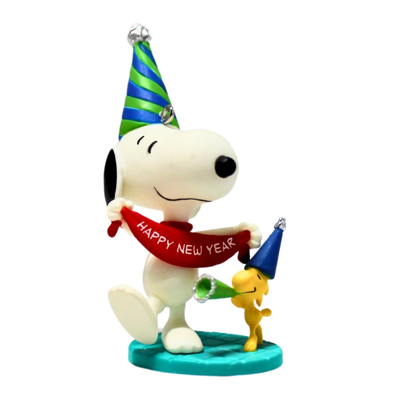 Hallmark Ornament: 2013 New Year's Celebration | QX9825 | Peanuts