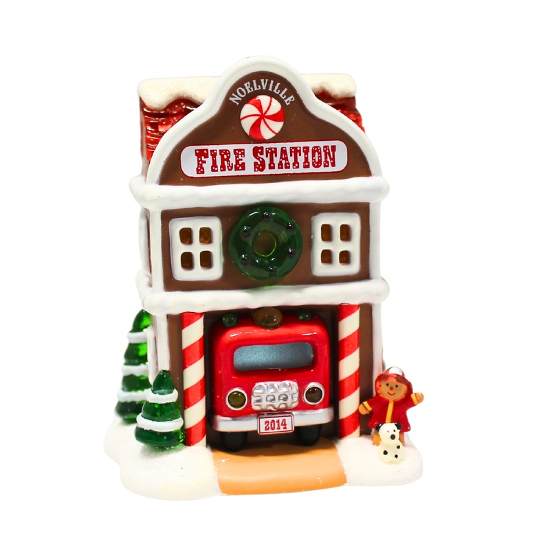 Hallmark Ornament: 2014 Fire Station | QX9116