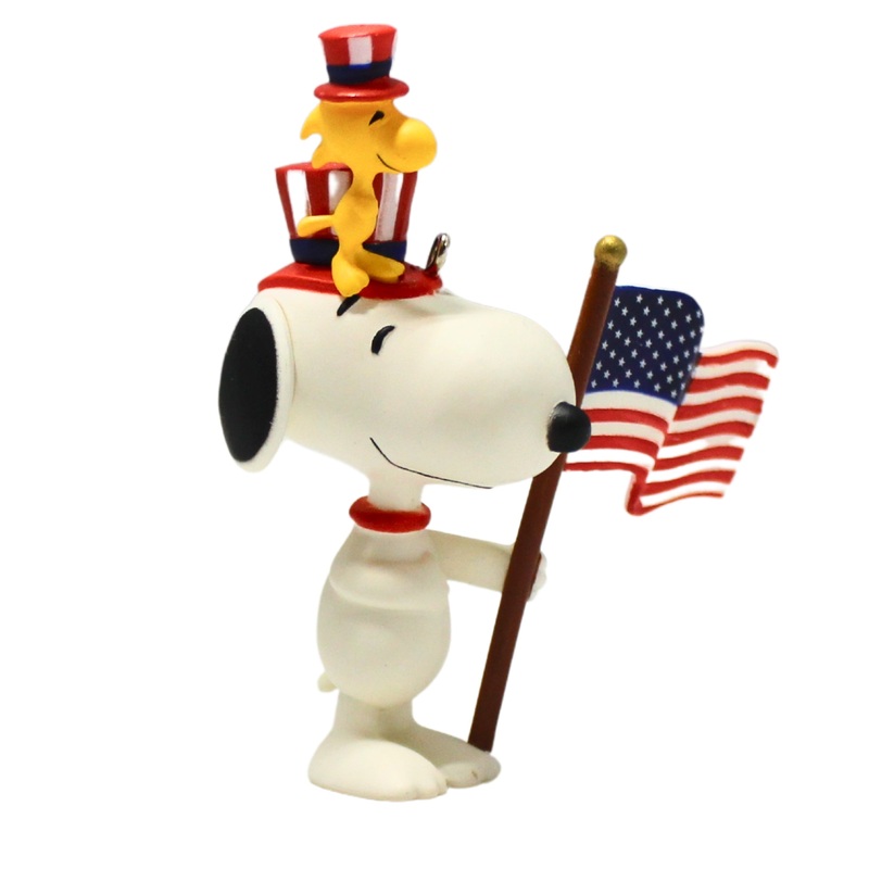 Hallmark Ornament: 2014 Patriotic Pals | QX9855 | Peanuts
