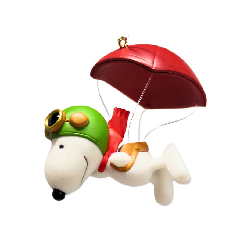 Hallmark Ornament: 2016 Paratrooper Snoopy | QXI3284 | Peanuts
