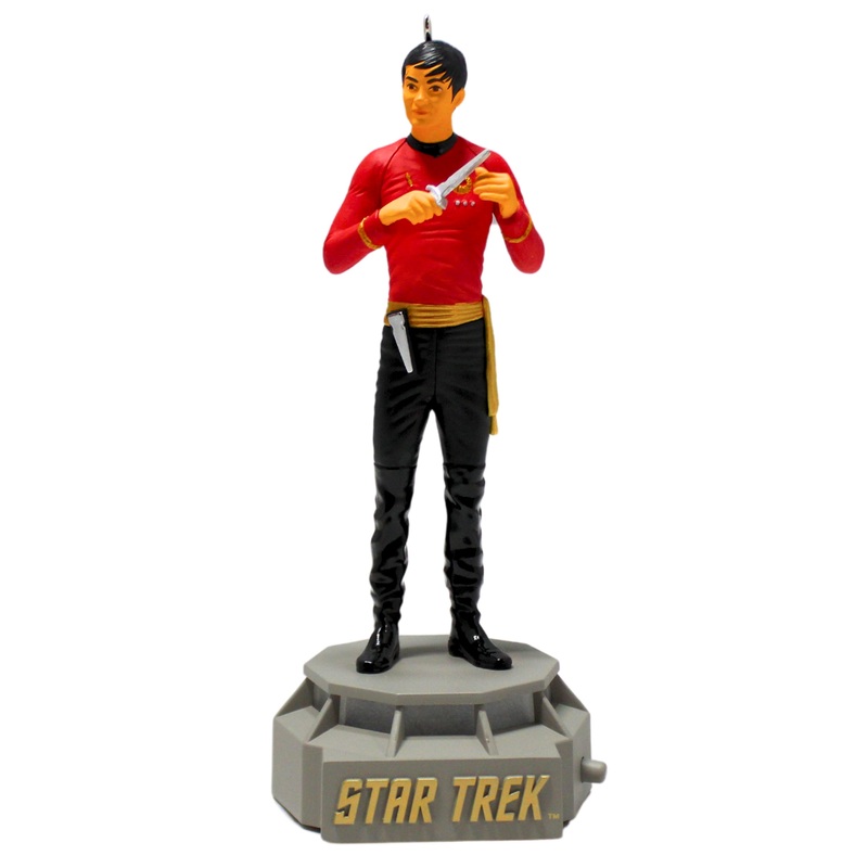 Hallmark Ornament: 2020 Lieutenant Hikaru Sulu | QXI6071 | Storytellers