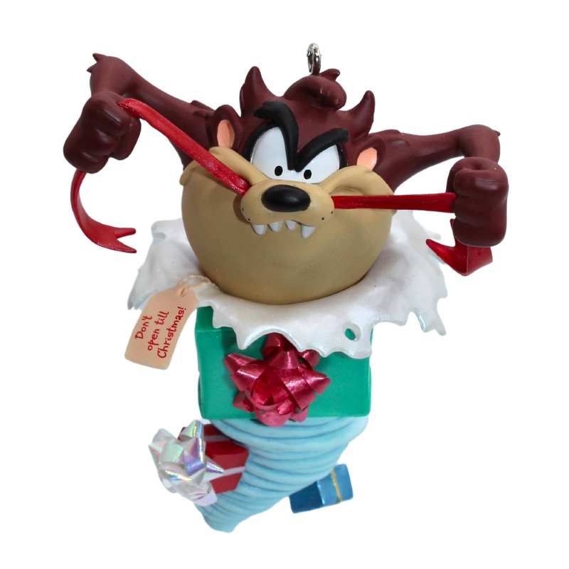 Hallmark Ornament: 2010 Taz Unwrapped | QXI2046 | Looney Tunes