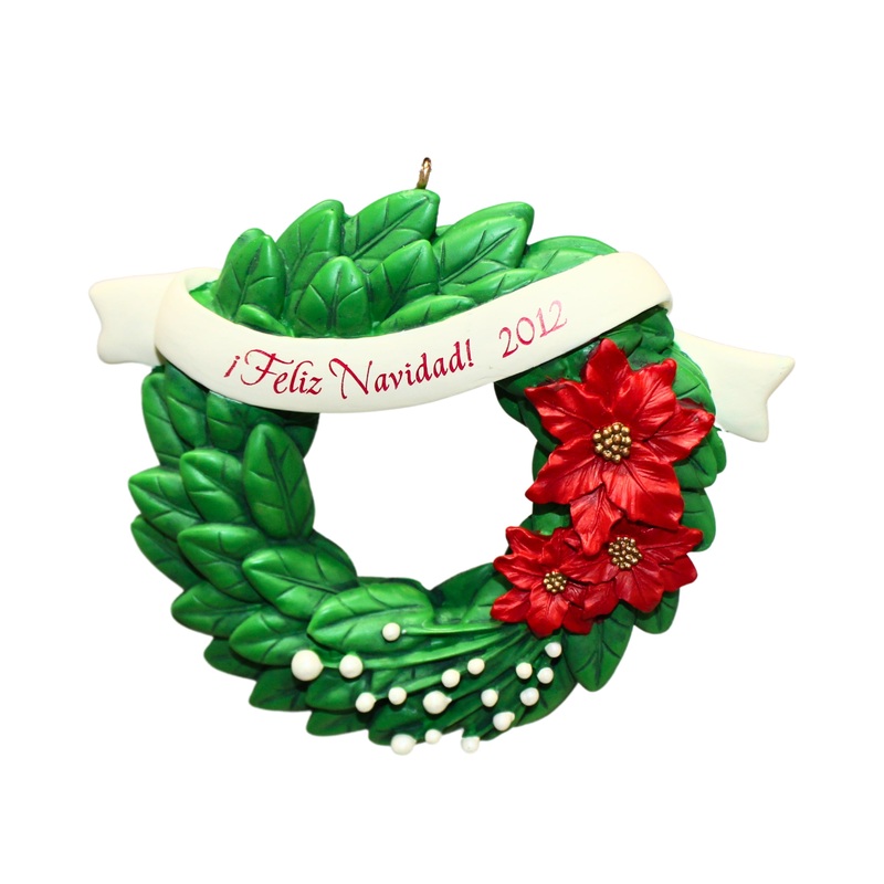 Hallmark Ornament: 2012 Feliz Navidad! | QXG4801