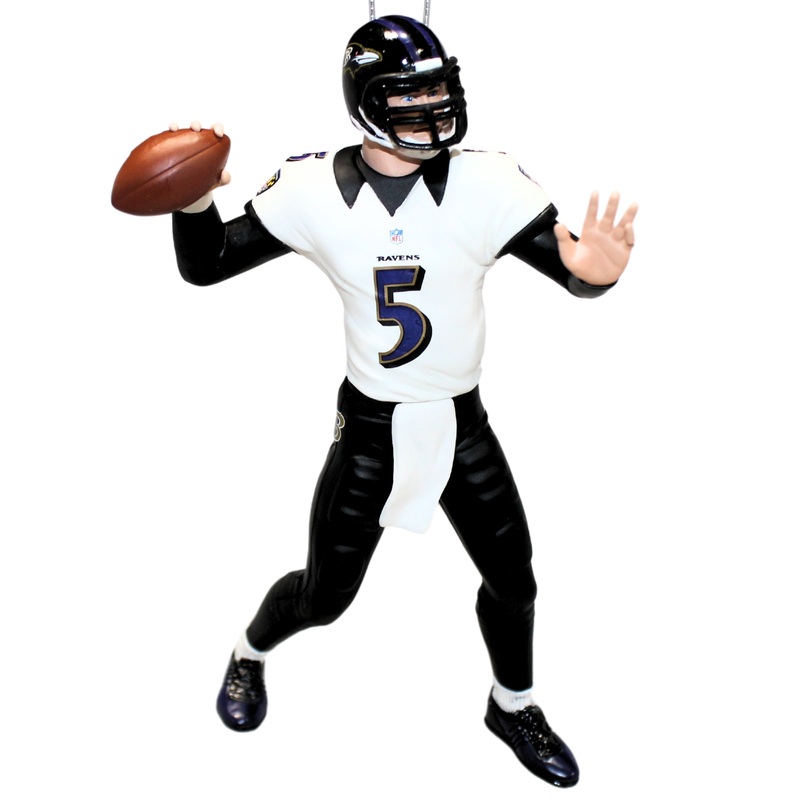 Hallmark Ornament: 2014 Joe Flacco | QXI2803 | NFL