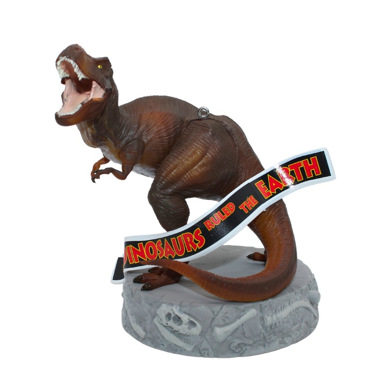 Hallmark Ornament: 2019 When Dinosaurs Ruled the Earth | QXI3699 | Jurassic Park