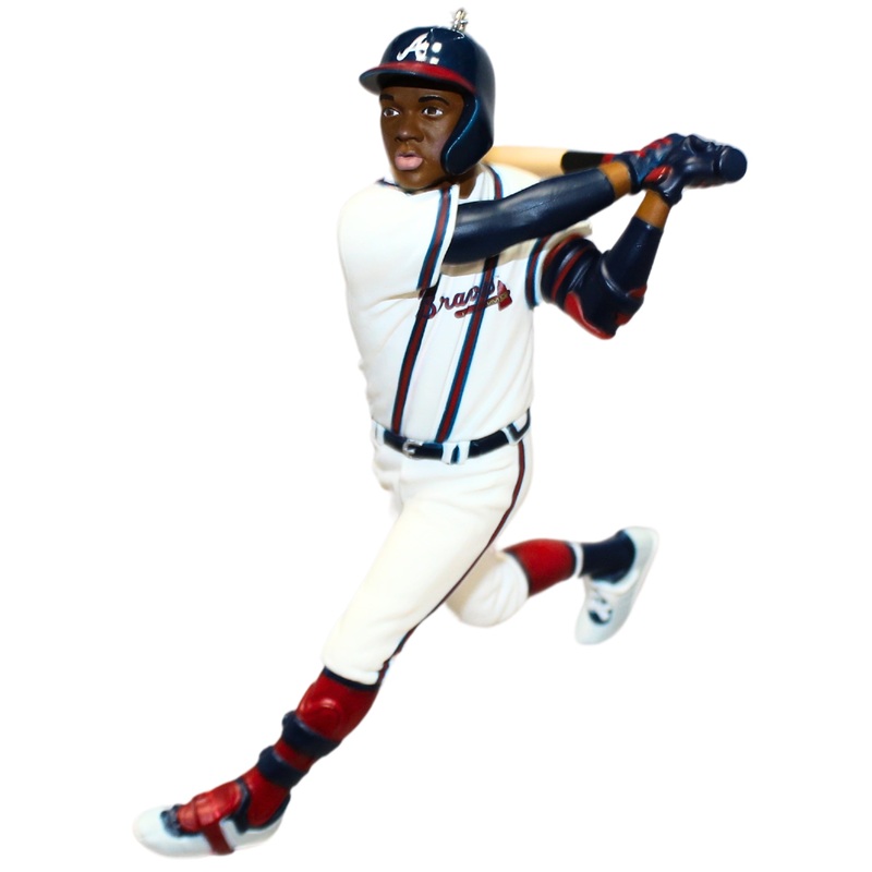 Hallmark Ornament: 2021 Ronald Acuna Jr. | QXI7362 | MLB