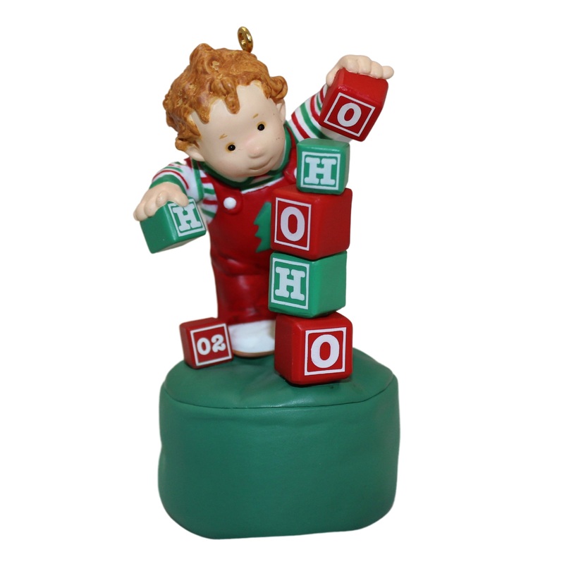 Hallmark Ornament: 2002 Teetering Toddler | QX8916