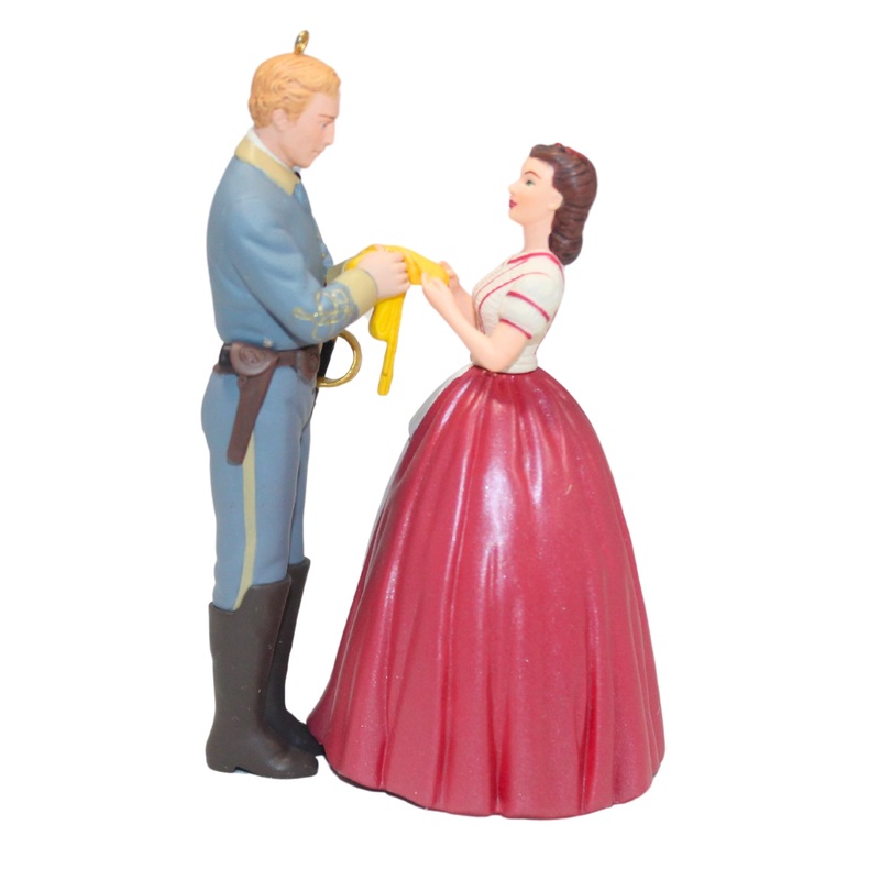 Hallmark Ornament: 2008 Scarlett O'Hara and Ashley Wilkes | QXI4141 | Gone With the Wind