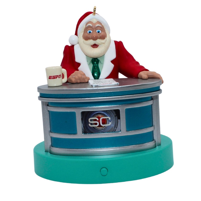 Hallmark Ornament: 2009 SportsCenter Santa | QXI1215 | ESPN