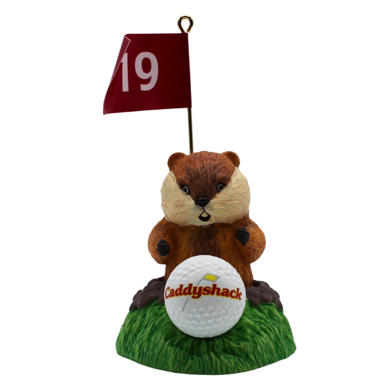 Hallmark Ornament: 2009 Ted-Off- Gopher | QXI1262 | Caddyshack