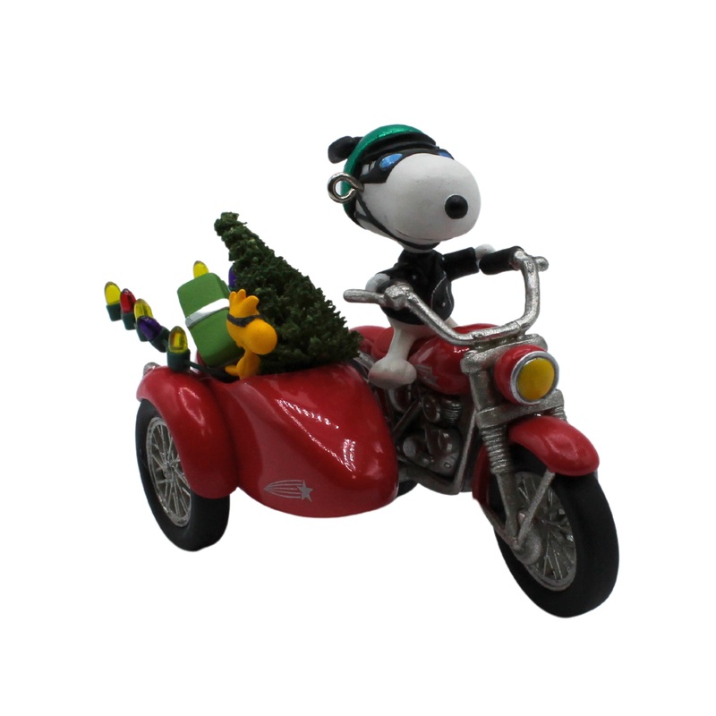 Hallmark Ornament: 2009 Zipping Through the Snow | QXC9002 | Peanuts
