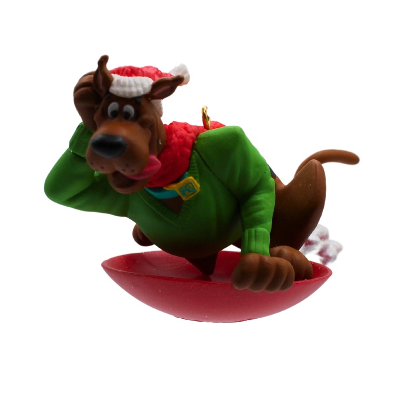 Hallmark Ornament: 2010 Scooby's Snowy Ride | QXI2066 | Scooby-Doo