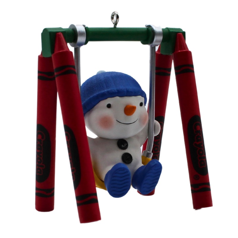 Hallmark Ornament: 2014 In the Swing of Things | QXI2673 | Crayola