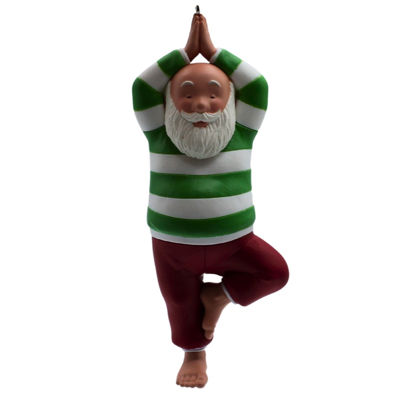 Hallmark Ornament: 2015 Santa Yoga | QGO1679