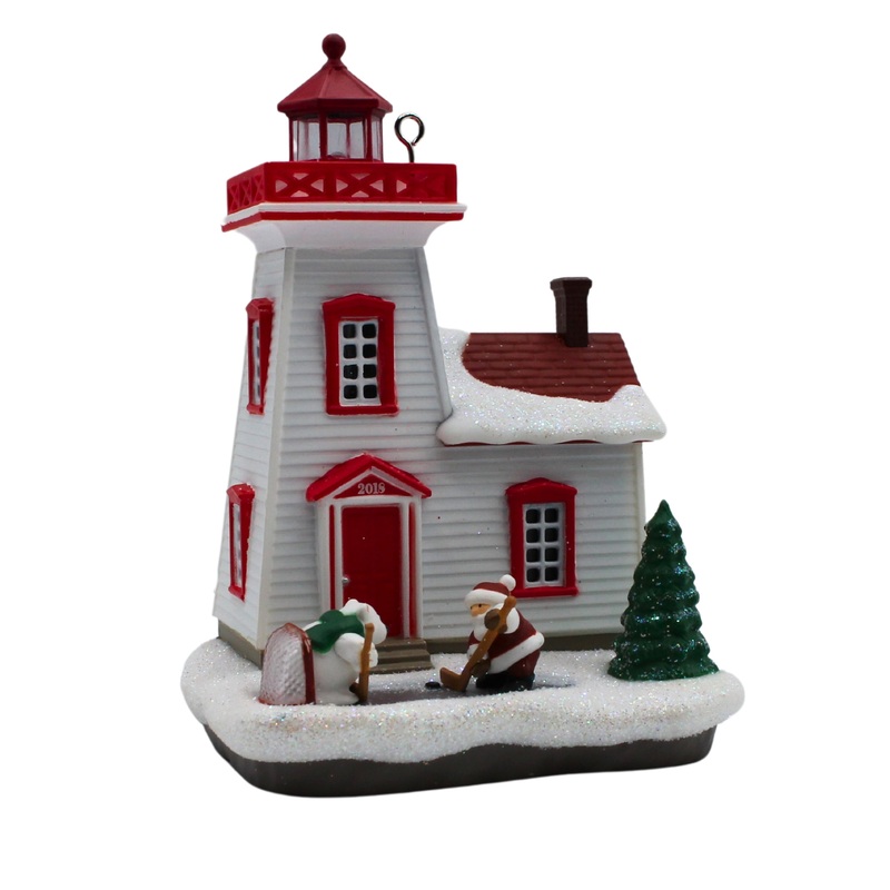 Hallmark Ornament: 2018 Holiday Lighthouse | QX9356
