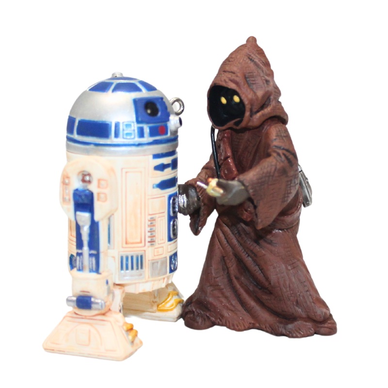 Hallmark Ornament: 2007 R2-D2 and Jawa | QX4797 | Star Wars
